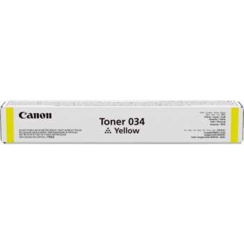 Canon Cartridge 034 Yellow Toner