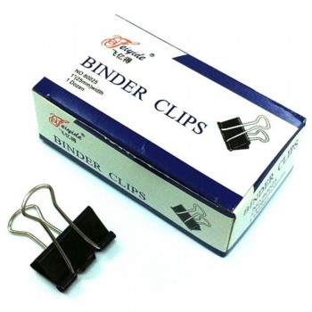 Binder Clips - 25mm, 1 dozen / box NO.80025 (Item No: B03-02 CLIP25MM) A1R1B83