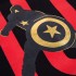 Marvel 10th Series Captain America Tee (Black, Size L)