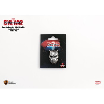 Marvel Captain America 3 Pin Black Panther head (PIN-CA3-003)