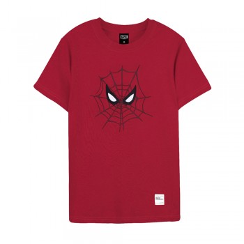 Spider-Man Series Spider Eyes Tee (Red, Size XL)