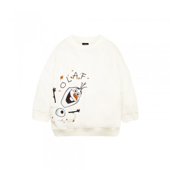 Frozen 2 Series: Olaf Kids Sweatshirt (White, Size 130)