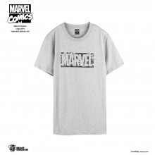 Marvel Comics: Logo Tee Series 10 - Gray, Size XS