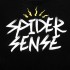 Spider-Man Series Spider Sense Tee (Black, Size M)
