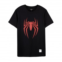 Spider-Man Series Spider Tee (Black, Size XL)