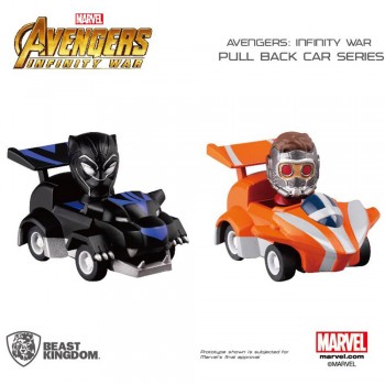 Avengers: Infinity War Pull back car series 10th anniv. Limited Edition Set