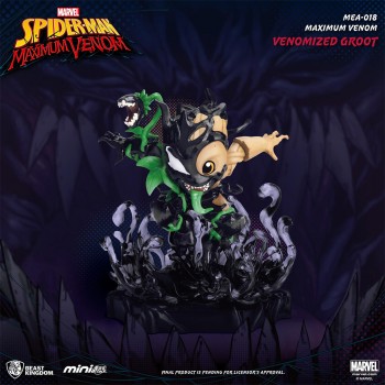 Beast Kingdom MEA-018 Maximum Venom Venomized Groot Mini Egg Attack