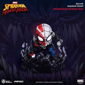 Beast Kingdom MEA-018 Maximum Venom Venomized Spider-Man Mini Egg Attack