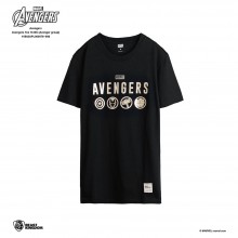 Avengers: Avengers Tee Group - Black, L