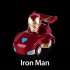 Avengers: Infinity War Pull back car keychain series Iron Man