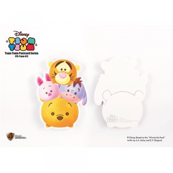 Disney: Tsum Tsum Postcard Pooh Group (STA-Tsum-012)