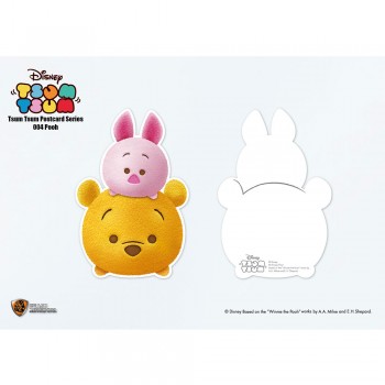 Disney: Tsum Tsum Postcard Series Winnie The Pooh (STA-Tsum-004)