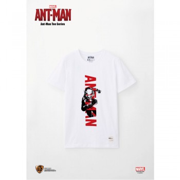 Marvel: Ant-Man Tee Series Logo - White, Size L (ANM04WH-L)
