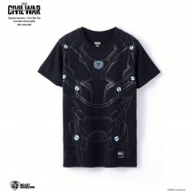 Marvel Captain America: Civil War Tee Iron Man Armor - Black, Size XXL (APL-CA3-004)