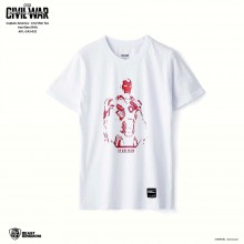 Marvel Captain America: Civil War Tee Iron Man - White, Size L (APL-CA3-032)