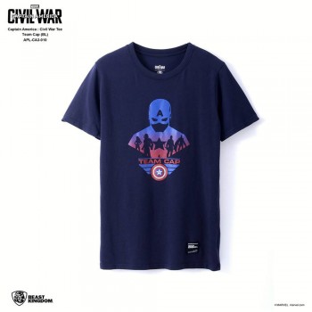 Marvel Captain America: Civil War Tee Team Cap - Blue, Size XL (APL-CA3-010)