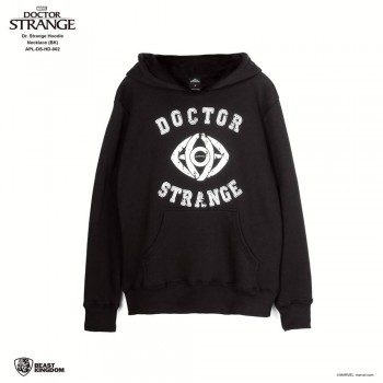 Marvel Dr. Strange: Dr. Strange Hoodie Necklace - Black, Size M (APL-DS-HD-002)