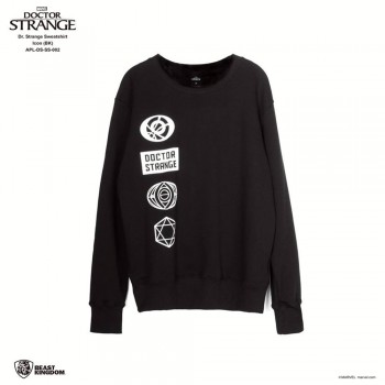 Marvel Dr. Strange: Dr. Strange Sweatshirt Icon - Black, Size L (APL-DS-SS-002)