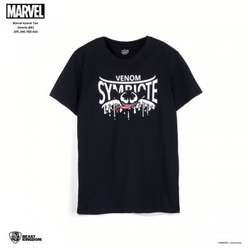 Marvel: Marvel Kawaii Tee Venom - Black, Size L (APL-MK-TEE-004)
