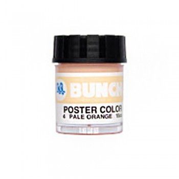 Buncho PC15CC Poster Color 04 Pale Orange - 6/Box