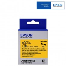 Epson Black on Yellow, Heat Shrink, DIA.(Item No:EPS LK-4YBA5)