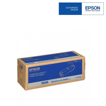 Epson SO50698 Standard Cap Black Toner Cartridge (Item No: EPS SO50698)