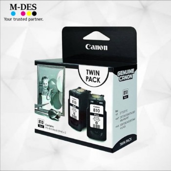 Canon PG-810 Twin Pack Ink Cartridge Black