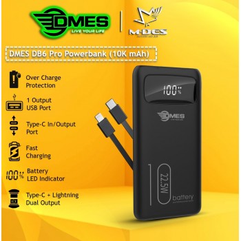 DMES POWERBANK DB6 Pro 10000mAh