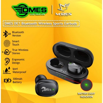 DMES Wireless Sports Earbuds DE1 Plus