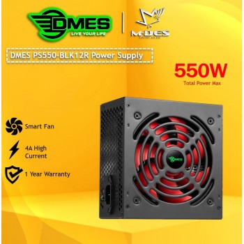 DMES PS550-BLK12R Power Supply 500W (220V)