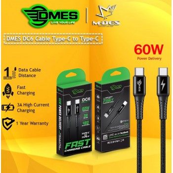 DMES Cable DC6 (Type-C to Type-C)
