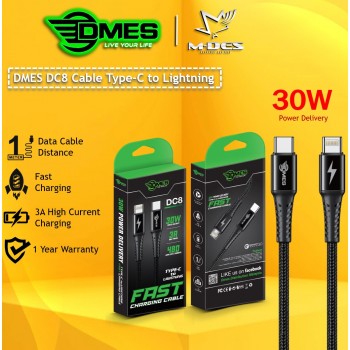 DMES Cable DC8 (Type-C to Lightning)