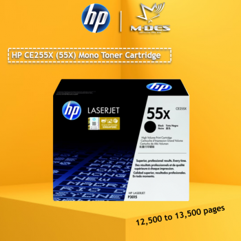 HP CE255X (12.5K) Toner Cartridge 