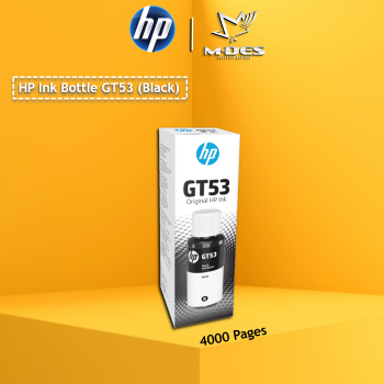 HP GT53 Black Original Ink Bottle 90ml