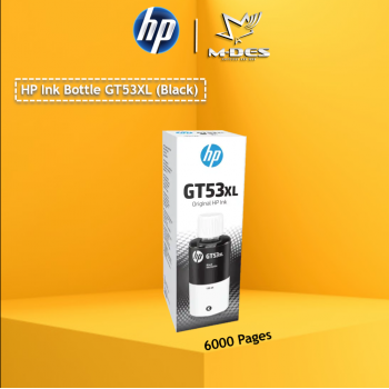 HP GT53XL Black Original Ink Bottle 135ml