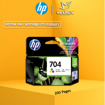 HP 704 Color Ink Cartridge 