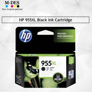 HP 955XL Black Original Ink Cartridge (L0S72AA)