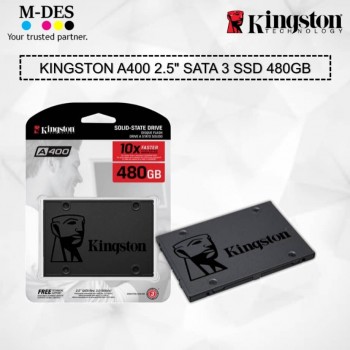 Kingston SSDNow A400 2.5 in 480 GB SSD Hard Drive