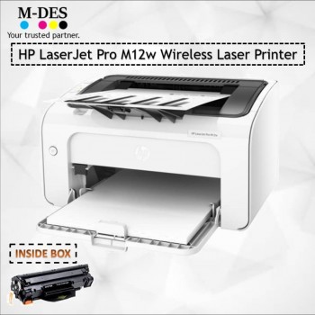 HP LaserJet Pro M12w Single Function Mono Printer T0L46A