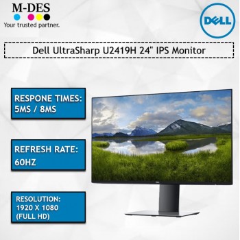 Dell UltraSharp U2419H 24" IPS Monitor