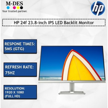 HP 24f 23.8-inch IPS LED Backlit Monitor