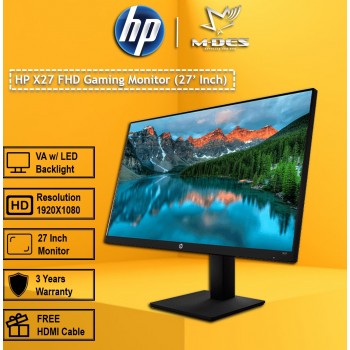 HP X27 FHD Gaming Monitor (27' Inch)