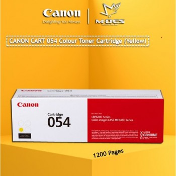 Canon Cart 054 Yellow Color Toner Cartridge 