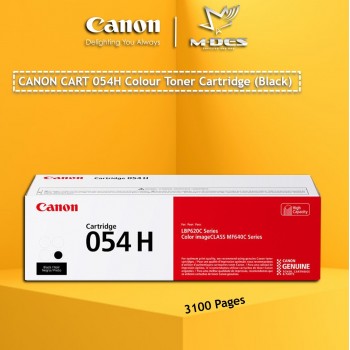 Canon Cart 054H Black Color Toner Cartridge (3100)