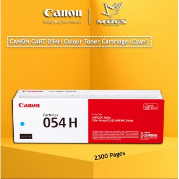 Canon Cart 054H Cyan Color Toner Cartridge (3100)