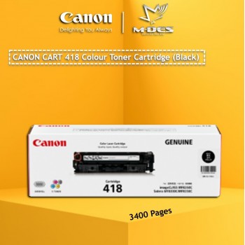 Canon 418 Toner Cartridge - Black
