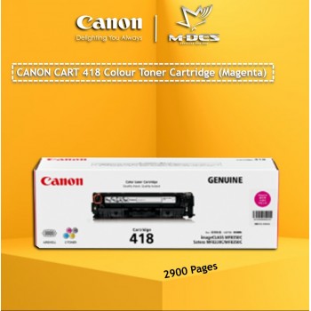 Canon 418 Toner Cartridge - Magenta