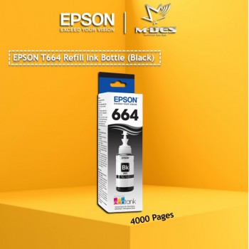 Ink Cartridge Epson T664100 70ml ink bottle Black