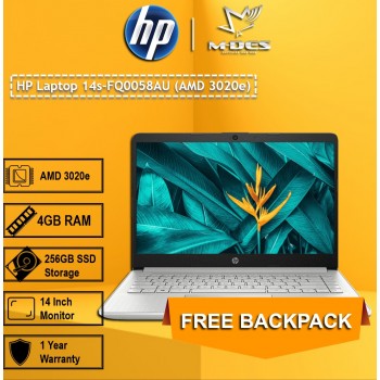 HP Notebook (14s-fq0058au) - Pale Gold