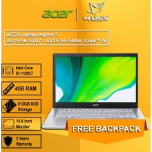 Acer Notebook Aspire 5 (A515-56-52UY) - Charcoal Black